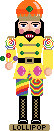 Candy nutcracker - lollipop