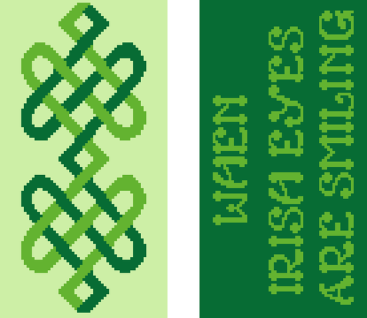 When Irish eyes are smiling