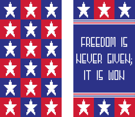 Freedom is never given
