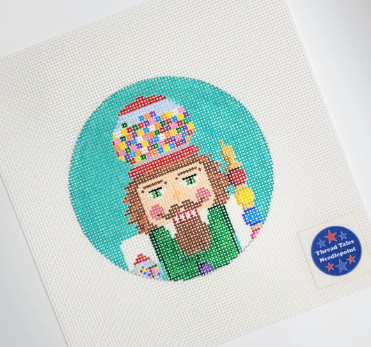 Candy nutcracker round - gumball