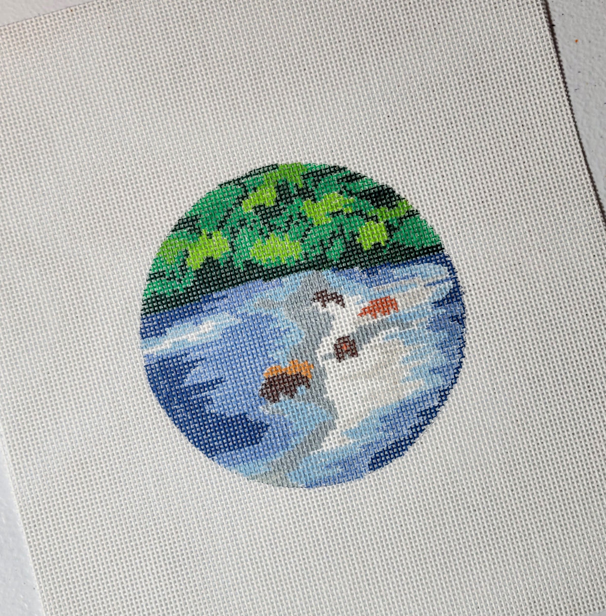 Brooks Falls - Bears fishing