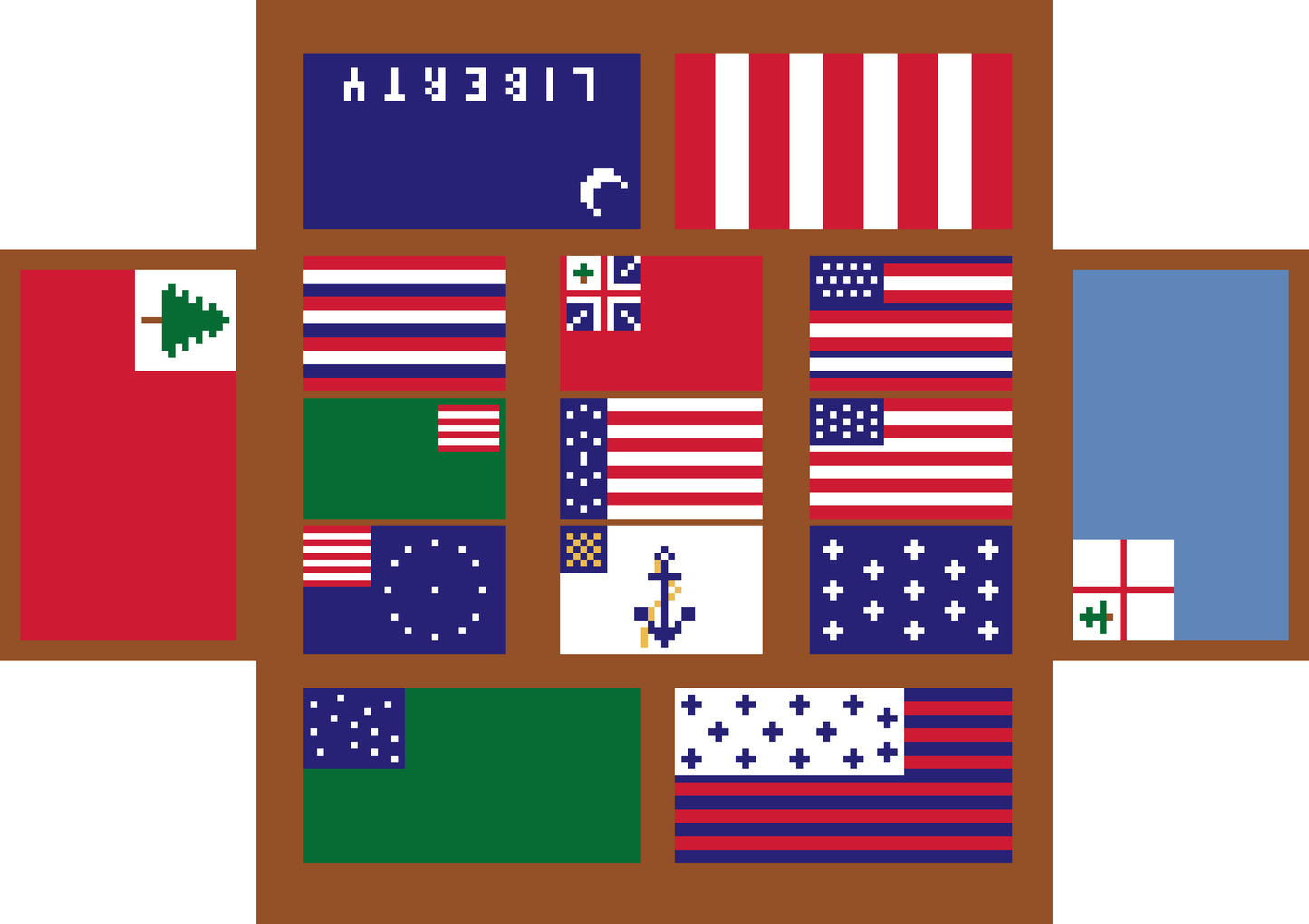 Revolutionary flags