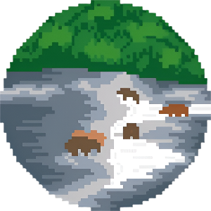 Brooks Falls - Bears fishing