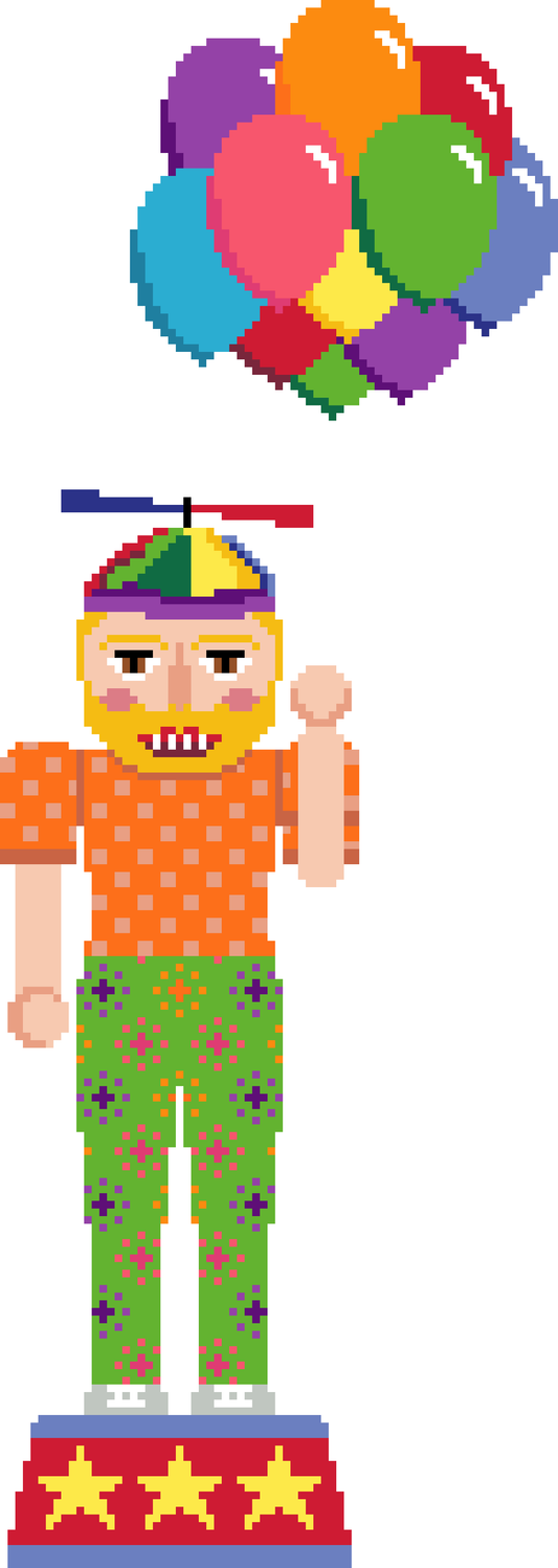 Circus - balloon vendor