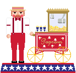 Circus nutcracker - popcorn vendor