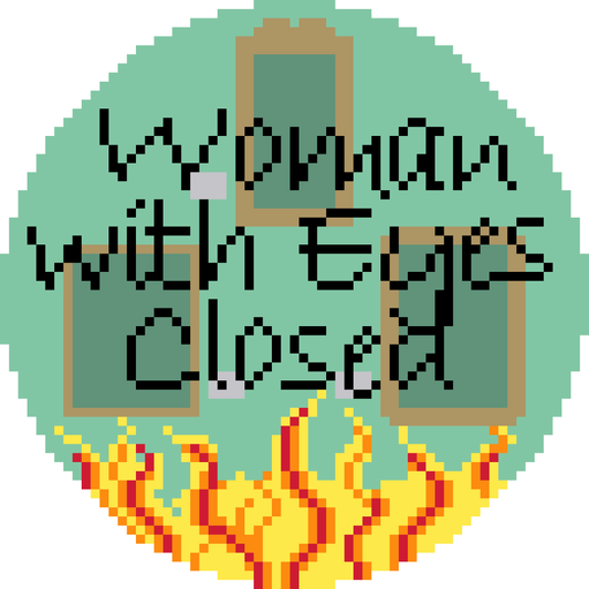 Woman with Eyes Closed